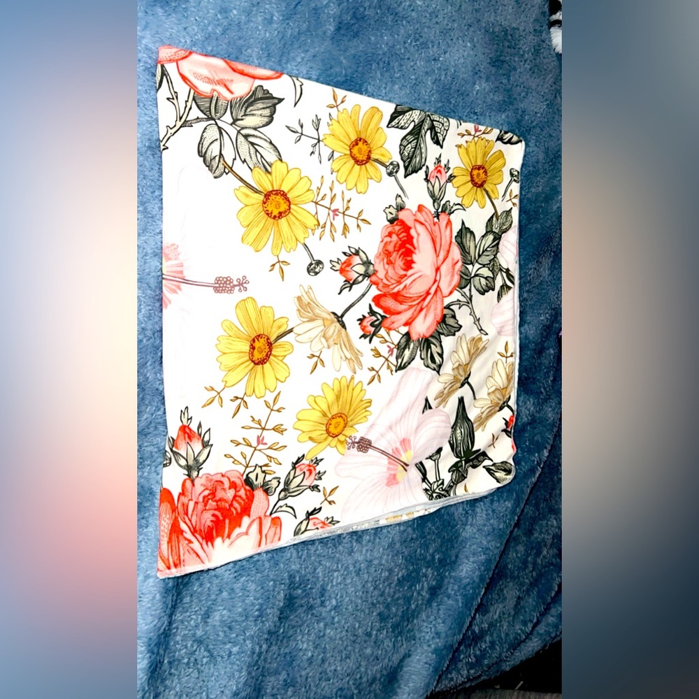 Baby girl swaddle